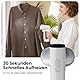 Neakasa Magic 1 Steamer Dampfglätter mit Saugfunktion, tragbarer Reisedampfglätter, 2300 Pa Saugleistung, 2 abnehmbare Wassertanks, 30Sekunden Aufheizen, Dampfbügeleisen 2 in 1