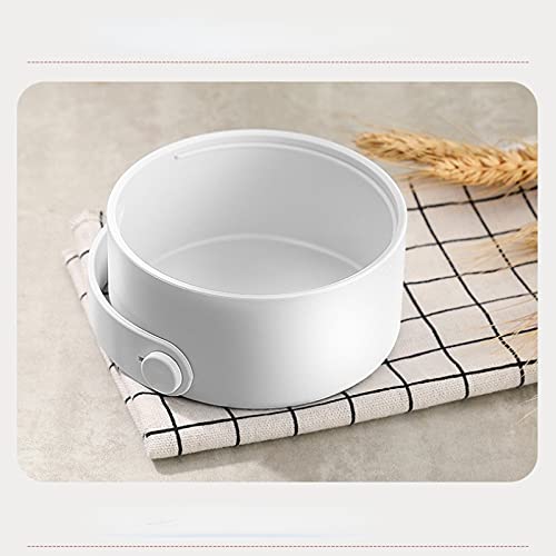 Warmte Behoud Pot Stoofpot Roestvrij Staal Cup Draagbare Isolatie Emmer Grote Capaciteit Student Lunch Isolatie Cup Wit - Image 5