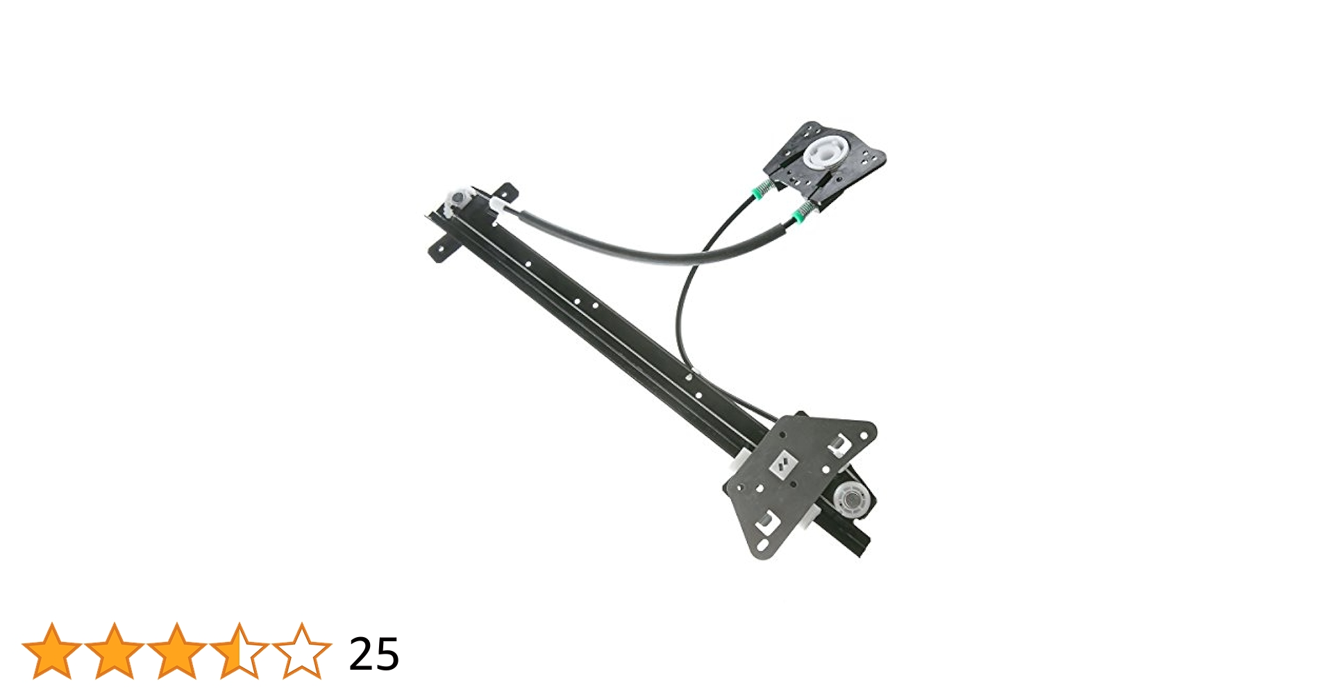 A-Premium Power Window Regulator With Motor Compatible With Dodge Dakota 2000-2004 Durango 1998-2003 (Crew Cap Only, Cable Operated) Front Driver And Passenger Side