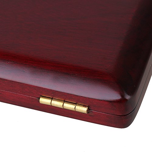 BQLZR Bassoon Reed Storage Case with Soft Velvet Wood Bassoon Reed Case Holds 4 Reeds Holder Box Bassoon Musical Instrument Storage Box - Thumbnail 6