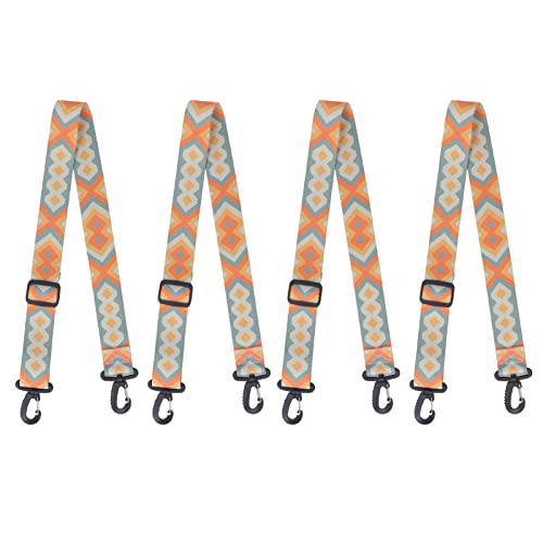 Pilipane Ski Carrier Strap, 4 Pcs Ski Boot Carrier Straps Adjust Snowboard Strap Shoulder Slinger Leash Ice Skates Winter Sport Accessories, Adjust Shoulder Slinger Leash