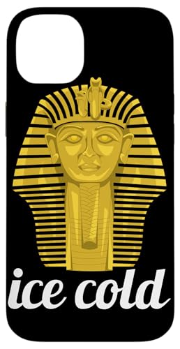 Ice Cold Gold Sphinx �G�W�v�g�l�Êw���D�ƃm�x���e�B �X�}�z�P�[�X iPhone 14 Plus �p