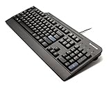 4X30E51040 Lenovo 4X30E51040 USB QWERTY Englisch Schwarz Tastatur - Tastaturen (Standard, Verkabelt, USB, QWERTY, Schwarz)