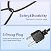 AYBB 5ft AC Power Cord Cable Compatible with SVS PB-3000 PB-4000 Ported Powered Subwoofer 3-Prong