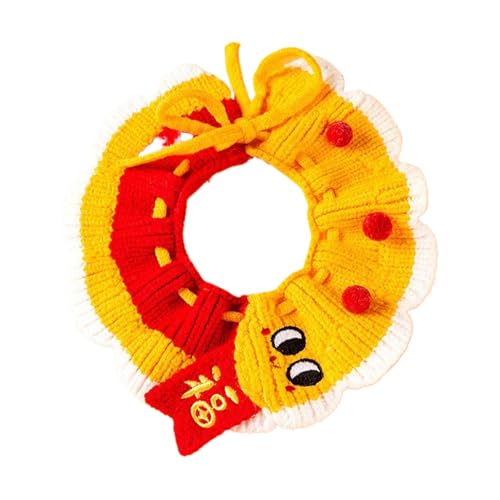 Coleira de malha para animais de estimação, coleira de malha para cães - babador de cachorrinho de a