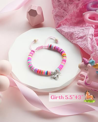 FYUKISS Horse Gifts for Girls, Cute Horse Bracelet with Quote Card4