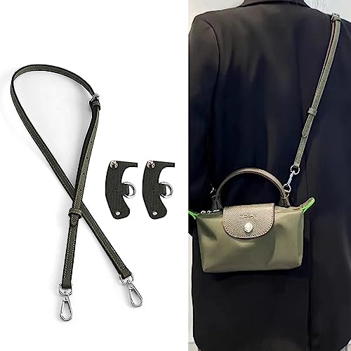 Image of Jiesinlov Leather Bag Shoulder Strap Replacement Crossbody Adjustable Conversion Kit Fit for Mini Pouch