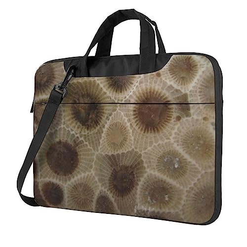 Porte-documents pour ordinateur portable VACSAX au design Petoskey Stone