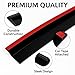 Window Visor Vent Rain Guard Deflector for Renault Clio 4 2013-2018 | Black Acrylic Window Wind Deflectors Vent Shades