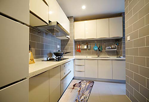 Alfombrillas de cocina acolchadas e impermeables con diseño ergonómico de gran grosor 4
