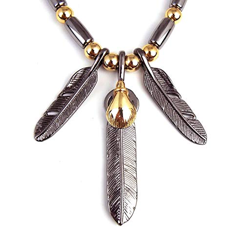 フェザー 革 ネックレス ホビーの通販 価格比較 価格 Com