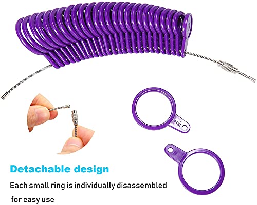 Ring Sizer Gauge Set, Finger Measurement Tools And Bonus Plastic Ring Sizer Belt,Jewelry Sizing Tools Us 0-13 Standard For Women And Men #TOP3