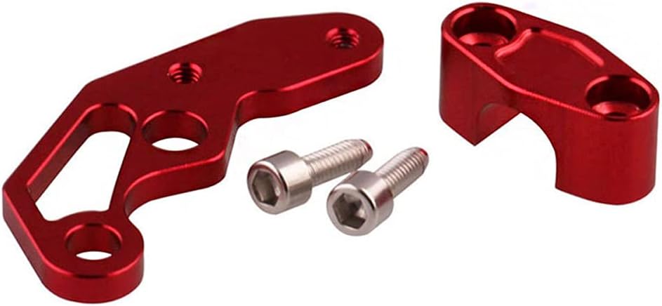 Universal Motorcycle Brake Cable Clip Oil Pipeline Clamp Aluminium Brake Clutch Wire Oil Pipe Cable Clamp Fit for Yama-ha Hon-da