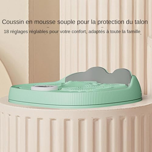 Planche inclinée ajustable mollets avec compteur de répétitions intégré