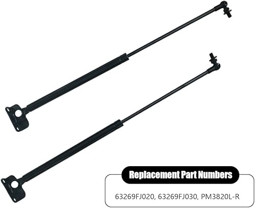 Miniatura 6 de 63269FJ020 - Soporte para elevador de puerta trasera para Subaru Impreza 2012-2016 Crosstrek 2016-2017 Subaru XV 2013-2016 Reemplazo de puntales de