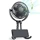 Mobiler Deckenventilator ATEngeus Mini Ventilator 5 Zoll tragbar