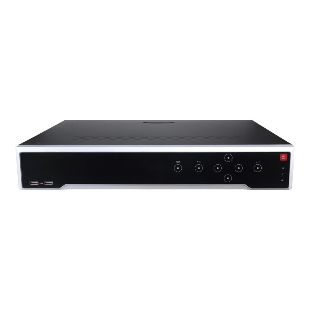 HIKVISION 32 Channel 4K NVR, DS-7732NI-I4/24P, PoE, Indoor, Compatible with Hikvision Cameras and Power over Ethernet Network Video Recorders