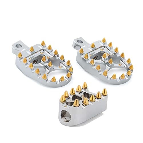 Repose-pieds moto et pédales de frein robustes en alu forgé pour XL883L Sportster