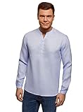 oodji Ultra Bekleidung fällt kleiner aus. Wir empfehlen Ihnen, eine Nummer größer als Ihre Normalgröße zu bestellen oder sich nach der oodji-Größentabelle zu richten. Unser Model ist 198 cm groß und wiegt 87 kg. Es trägt Größe 41cm/DE 50/M. Seine Umfänge: 100/83/100