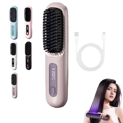 Brosse volumisante sans fil idéale pour les voyages et retouches express
