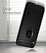 Spigen Rugged Armor iPhone X Case with Resilient Shock Absorption and Carbon...