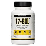 17-BOL Avry Labs Extreme Anabolic Supplement – Pre-Workout Dietary Supplement, Lean Muscle Builder & Fat Burner – Supports Protein Synthesis, Testosterone Levels & Muscle Growth – Vegan, 60 Capsules
