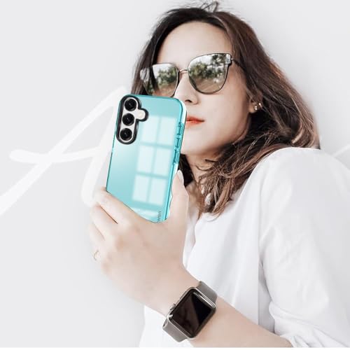 Image of KARWAN Back Cover|Samsung Galaxy S25 Back Cover |Polycarbonate Material| Full Camera Protection |Perfectly Fit| Case for Samsung Galaxy S25 - Blue