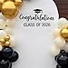 Congratulations Class of 2026 Decal for Balloon Arch - Graduation Decorations for Congrats Grad Party, High School College Graduate Event Planner Vinyl Decal