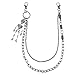 Punk Style Hip Chain Decoration Metal Waist Jewelry Pants Fashion Hip Hop Accessories for Men and Women