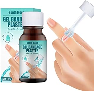 New Skin Liquid Plaster, Waterproof and Breathable Quick-Dry Gel Liquid Bandage Wound Care for Minor Cuts, Scrapes, Wounds, Dry, Cracked Skin