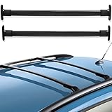 OTUAYAUTO Car Roof Rack Crossbars - Replacement for 2016-2019 Ford Explorer, Aluminum Luggage Racks Cross Bars, Black Matte Roof Racks