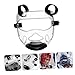 BESPORTBLE 2pcs Taekwondo Headgear: Detachable Face Guard for Kids Adults - Karate Kickboxing Protective Mask for Martial Arts Training Practicing