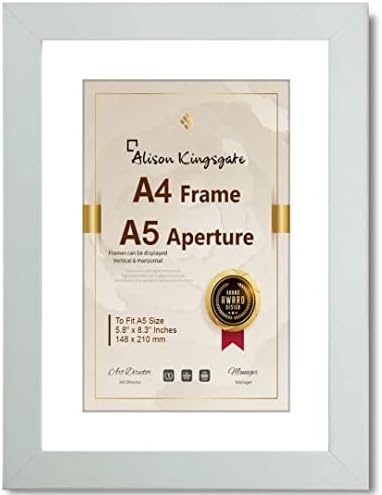 Modern Black 12x10 Photo Frame With Mount Photo Frame for Image Size 10 x 8 Inches, With Clear Perspex Sheet, to Hang Portrait or Landscape (12x10 For 10x8 Image Size, Black)