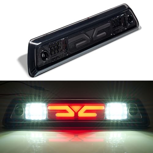 Cxdar Third 3rd Brake Light LED High Mount Stop Light for 2009-2014 Ford F150 10-14 Lincoln Mark LT Rear Center Cab Roof Tail Cargo Lamp DOES NOT FIT SVT Raptor & Models with Hill Descent Control