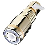 Oxygenics 63123 Skincare, 1 Function Shower Head, Gold, Premium with Comfort Control, Clamshell, 2.50 Gpm