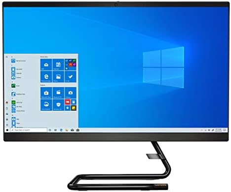 Lenovo IdeaCentre AIO 3, 24" All-in-One Computer, AMD Ryzen 3 4300U Mobile Processor, 8GB DDR4, 256GB SSD, DVD RW Drive, Windows 10