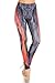 Creamy Soft Leggings Premium Women's Hot Lava Extra Plus, High Rise, Stretchy, Comfortable, 3X-5X Leggings - by USA Fashion™