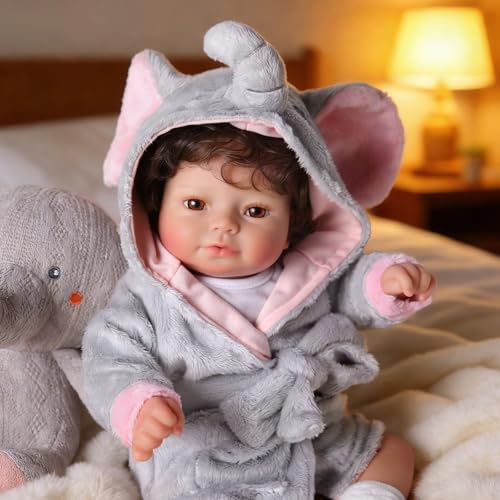 Muñeco Reborn BABESIDE Niño Realista 17 Pulgadas miniatura 1