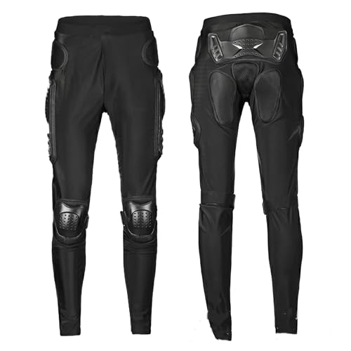 Pantalon de protection moto tout-terrain avec armure genoux et hanches XL