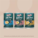 Rosewood Deli Soup Lachs – Köstlicher Katzensnack als Brühe mit weichen Lachsstückchen, ohne Zusatz von Salz oder Zucker, ohne künstliche Zusatzstoffe, 135 ml