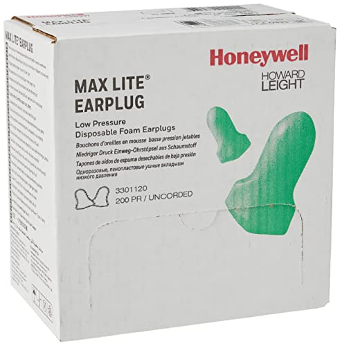 Bouchons D'oreille Howard Leight Laser Lite - Lot De 10 Paires, Réduction De Bruit, Sangle Incluse
