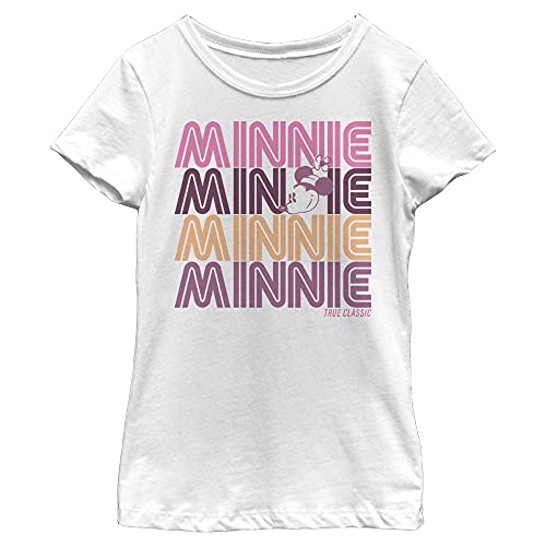T-shirt Minnie Disney vintage blanc fille taille M col rond