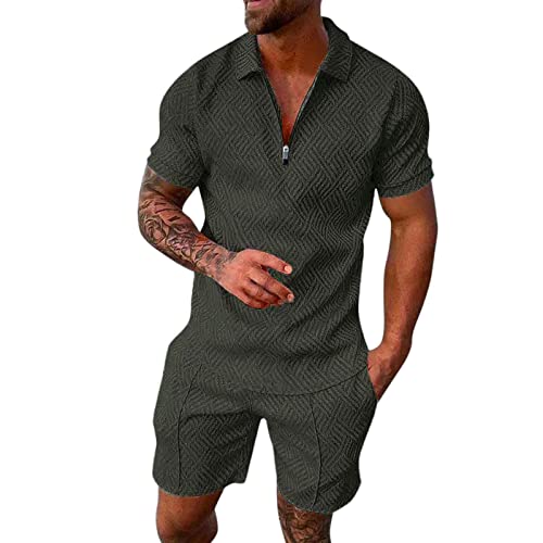 Conjunto de dos piezas para hombre transpirable contra el calor del verano 2026