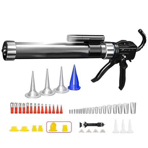 Cartuchos dispensadores de jeringas de silicona y acrílico, 600 ml, aplicador de sellador para varios entornos. Cartuchos