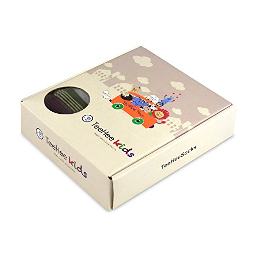 Little Boys Girls Toddlers Casual Novelty Cotton Crew Socks in sets of 9 pairs or 12 pairs, elegantly presented in a Gift Box3