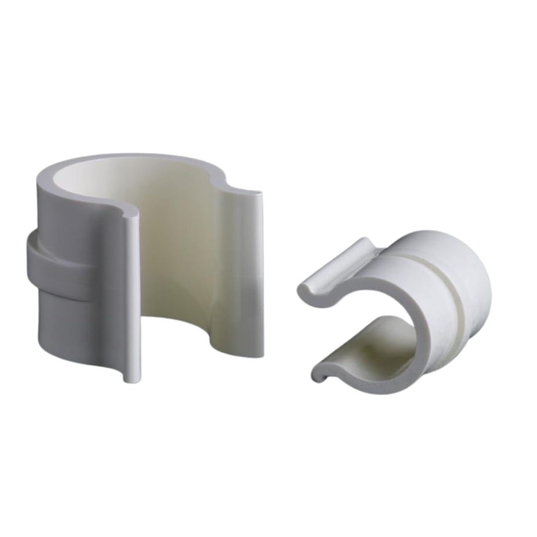 Set Clips Fermatelo In Plastica Pcv Per Serra, Fissaggio Telo Plastica O Rete, per fissare telone 32MM,25MM E 20MM per fissare il telo protettivo (10, 25mm)