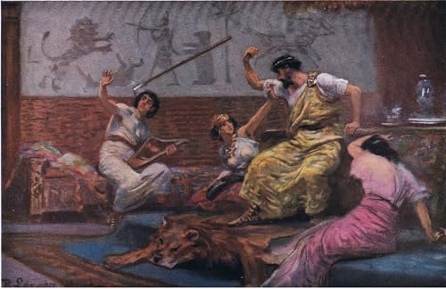 Affiche Saül et David Anton Robert Leinweber tableau décoration salon 60x90cm
