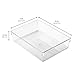 iDesign Decorative Countertop Vanity Tray Organizer for Bathroom, Bedroom, Closet, Entryway, The Linus Collection – 12