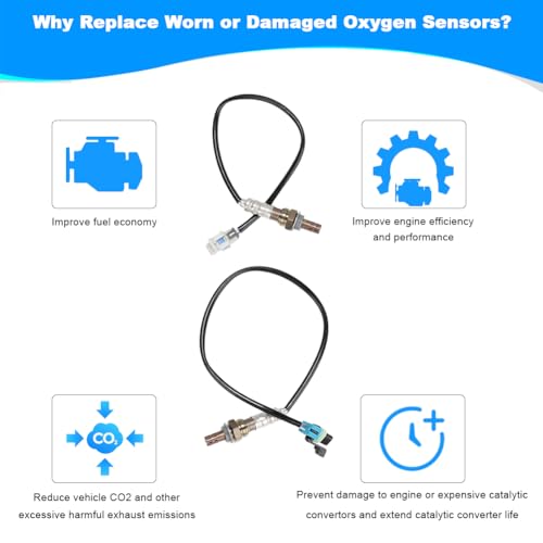 Sensor de Oxígeno JDMON 4PCS para Carros y Camionetas miniatura 4