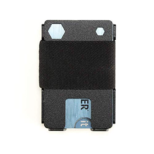 Ranger Minimalist RFID Blocking Front Pocket Wallet For Men Rugged Material BLK